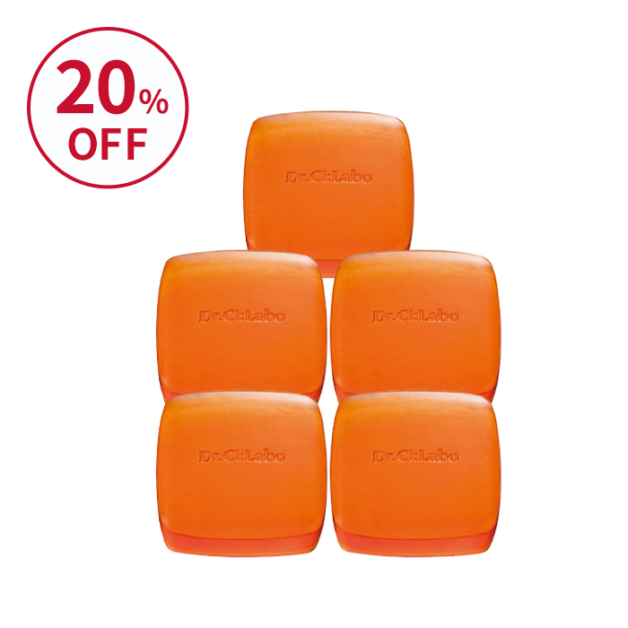 【アウトレット】VC100ピーリングソープ 5個セット