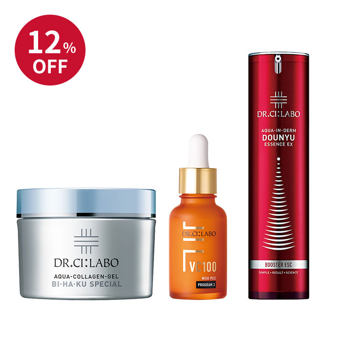 【選べるセット】ミルクピール3+BIHAKU SPゲル200g+AID50mL 【選べるセット】ミルクピール3+BIHAKU SPゲル200g+AID50mL
