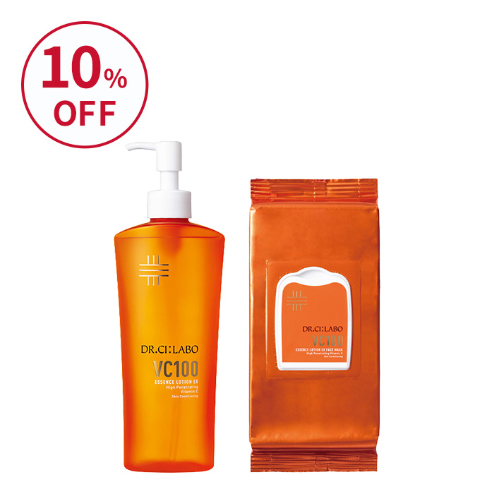 開き毛穴対策に VCローション&times;VCマスクセット