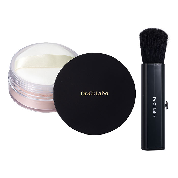 ルースパウダーと携帯用ブラシのセット Online Shop ドクターシーラボ Dr Ci Labo