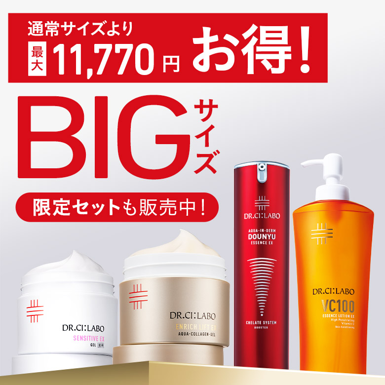 【最大11,770円もお得！BIGサイズキャンペーン】コスパ抜群！大容量でお得な限定セットを販売中！