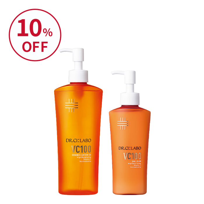 ゆるみ毛穴対策に VCローション&times;エマルジョンセット