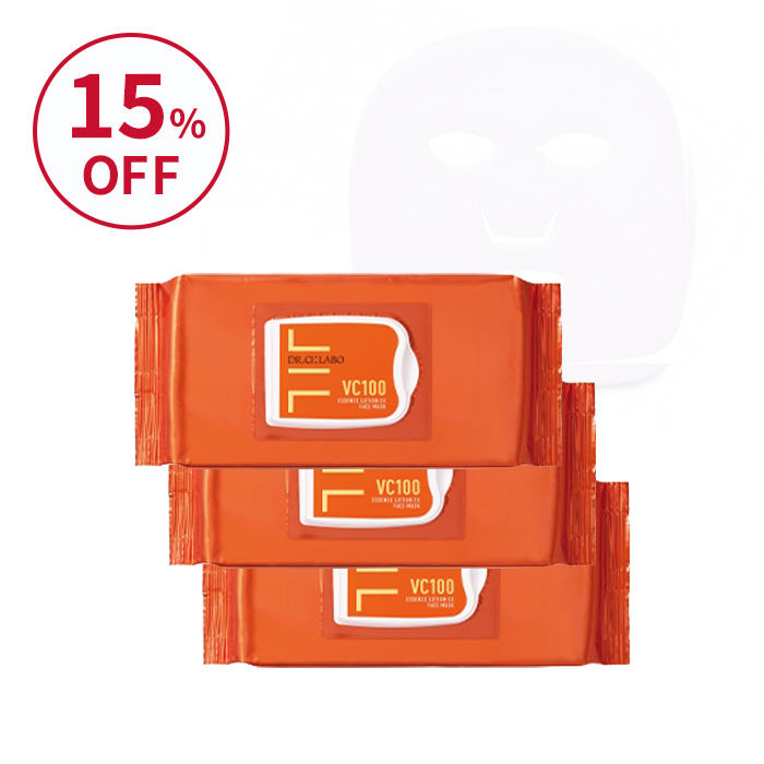 【アウトレット】VCエッセンスローションEXフェイスマスク 3個セット