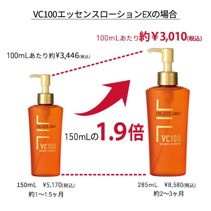 コスメ/美容ドクターシーラボ   VC100エッセンスローションEX  285mL  2本