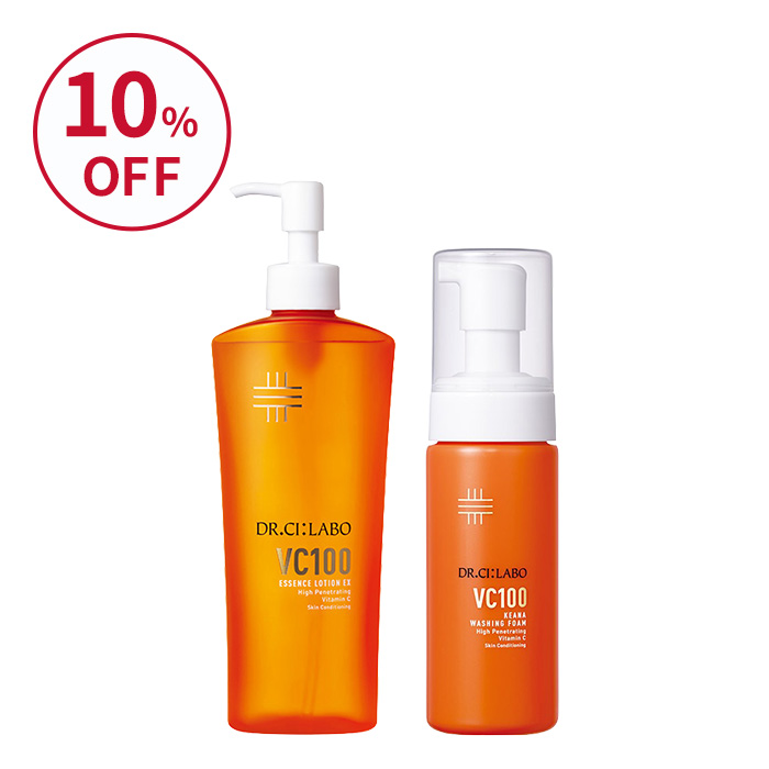 黒ずみ毛穴対策に VCローション&times;VC洗顔セット