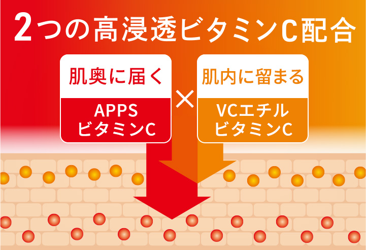 2つの高浸透ビタミンC配合